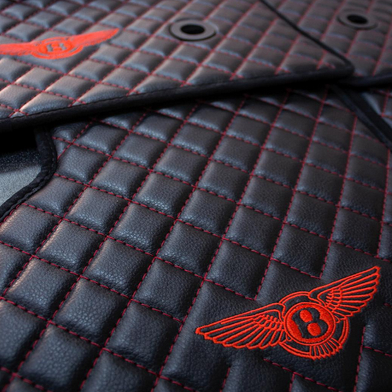 Bentley Flying Spur Diamond Stitch Eco Leather Floor Mats